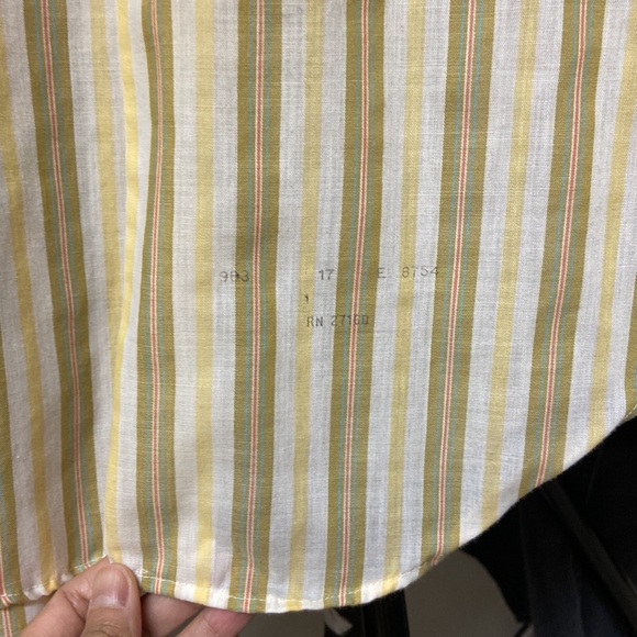 Vintage the Halle Bross buttons down shirt size M/L - Picture 9 of 11